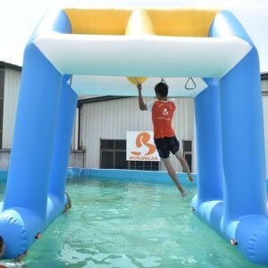インフレータブル障害物コース腕力測定器 -- 3mスイングリング01