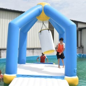 TUV 認定アクア公園 Inflatables 販売 -- ボクシング 01