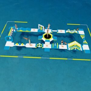 中型の浮遊水公園装置-公園 60L