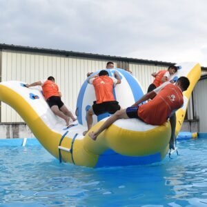 Bounica Water Park バランスチャレンジ用インフレータブル -- トリプルティーター 01