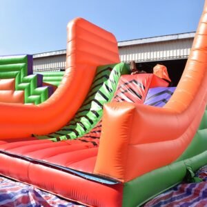 陸上の楽しいインフレータブル5キロ障害物コース-障害物12