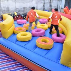 Bouncia 耐久非常識なインフレータブル 5 k 販売障害物 31