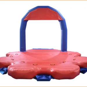 無料カスタマイズされたフローティング水公園機器販売 -- StartGate Entrance 01