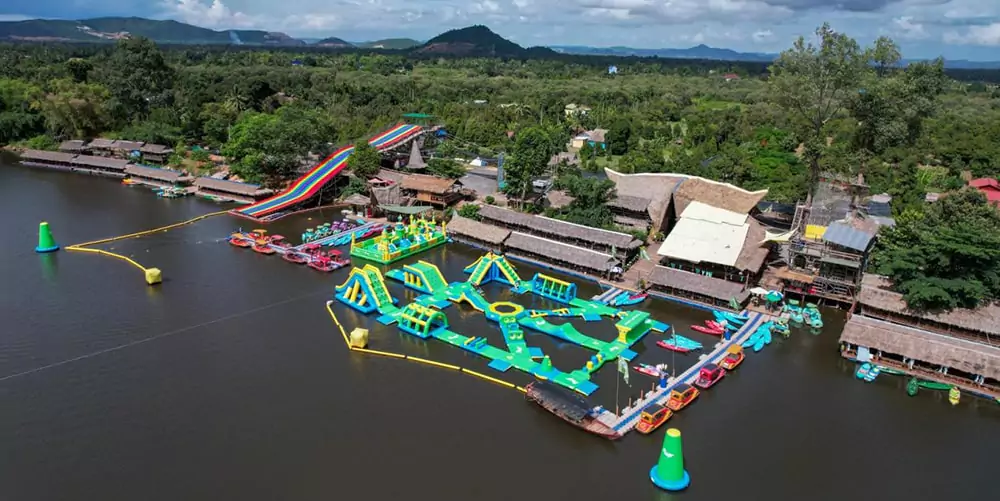 Bouncia's-100-Capacity-Inflatable-Floating-Water-Park-Project-In-Cambodia