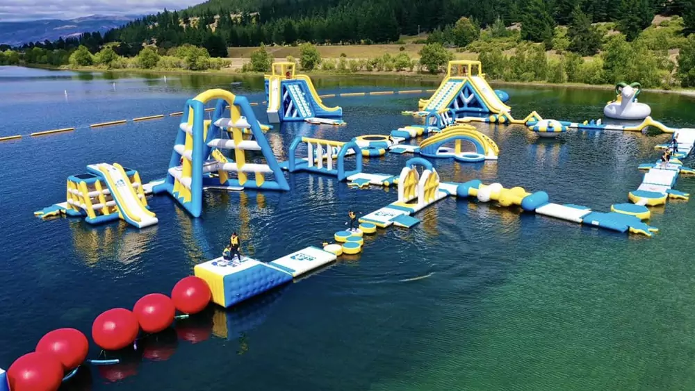 Bouncia's-Project-Of-Inflatable-Floating-Water-Park-In-New-Zealand