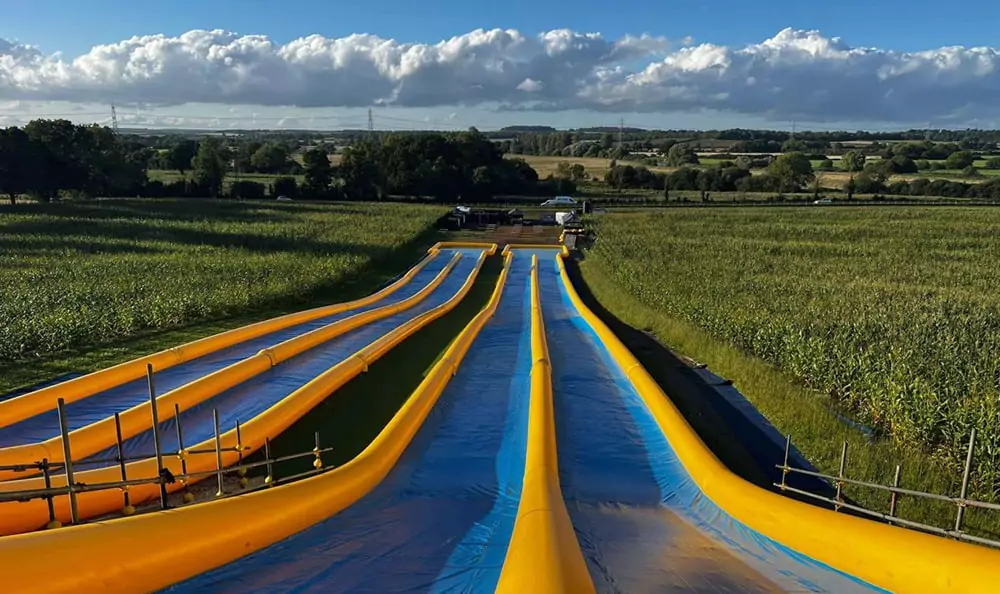 Commercial-Slip-n-Slide-On-a-Slope