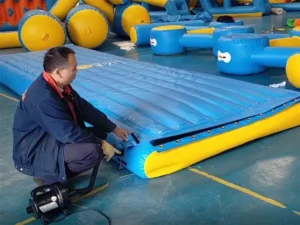 a-floating-water-park-equipment-is-deflating