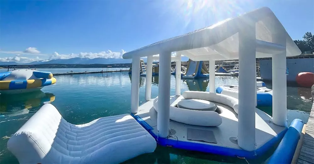 floating-cabanas-at-inflatable-water-park