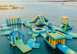 Bouncia Inflatable Aqua Park Project in MEXICO