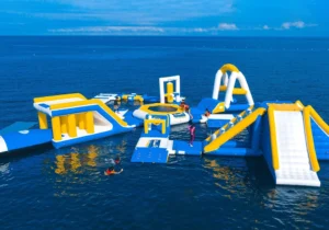 Bouncia Inflatable Aqua Park project in Philippines