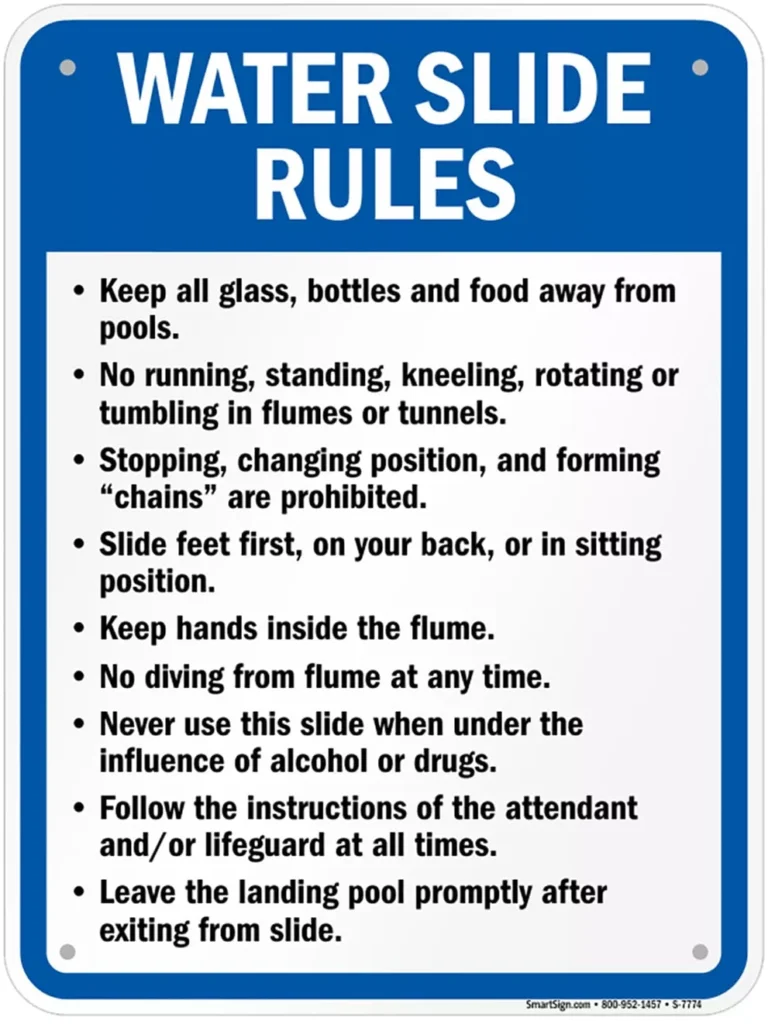 commercial-inflatable-water-park-safety-rules-displayed