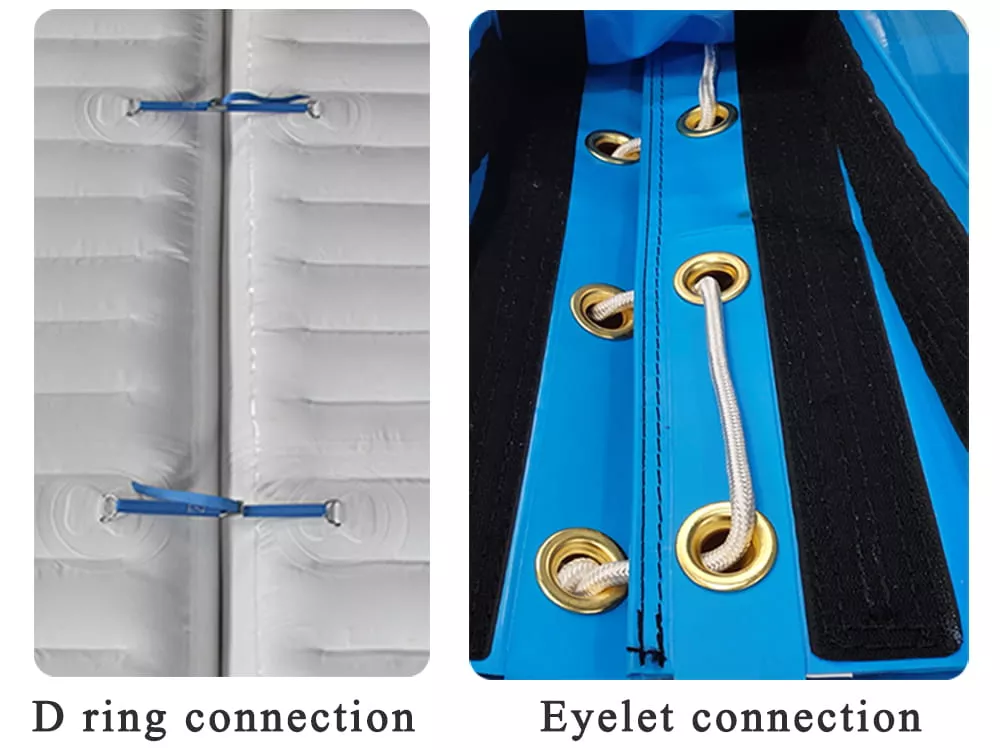 double-connection-system-for-inflatable-water-park-stability