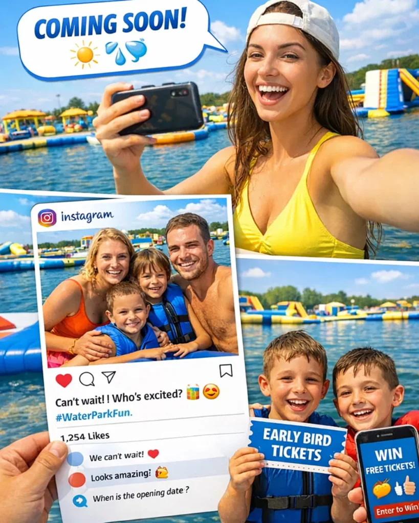 floating-water-park-pre-launch-social-media-campaign