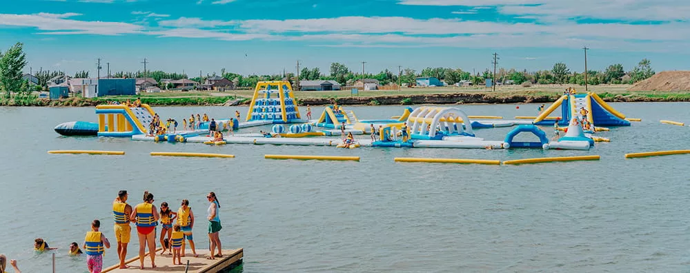 inflatable-aquapark-with-comfortable-operation