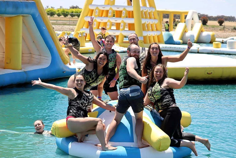 group-photo-at-commercial-inflatable-water-park