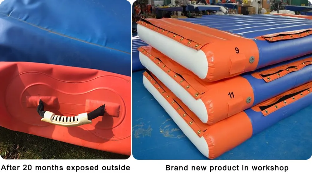 Melbourne-inflatable-aqua-park-material-before-and-after-20-months