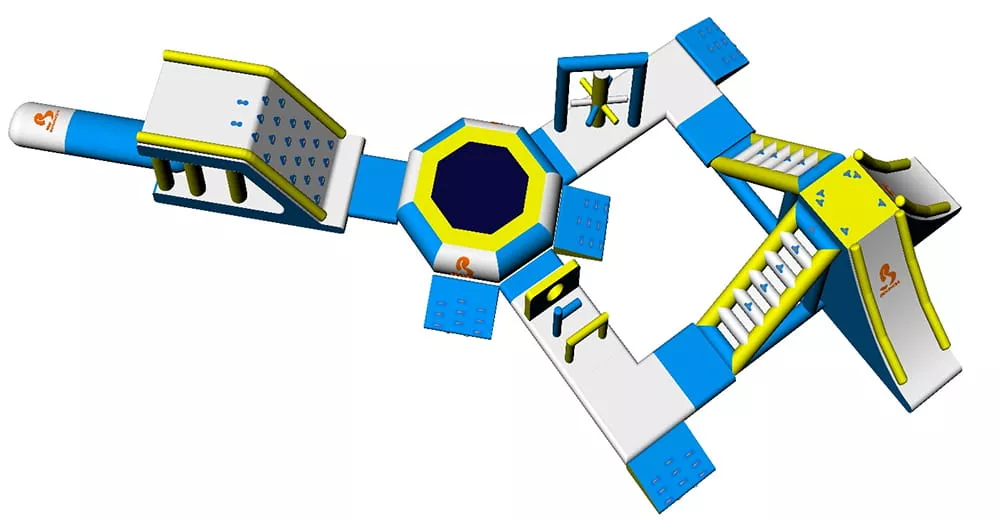 Park30 inflatable water park for sale layout design