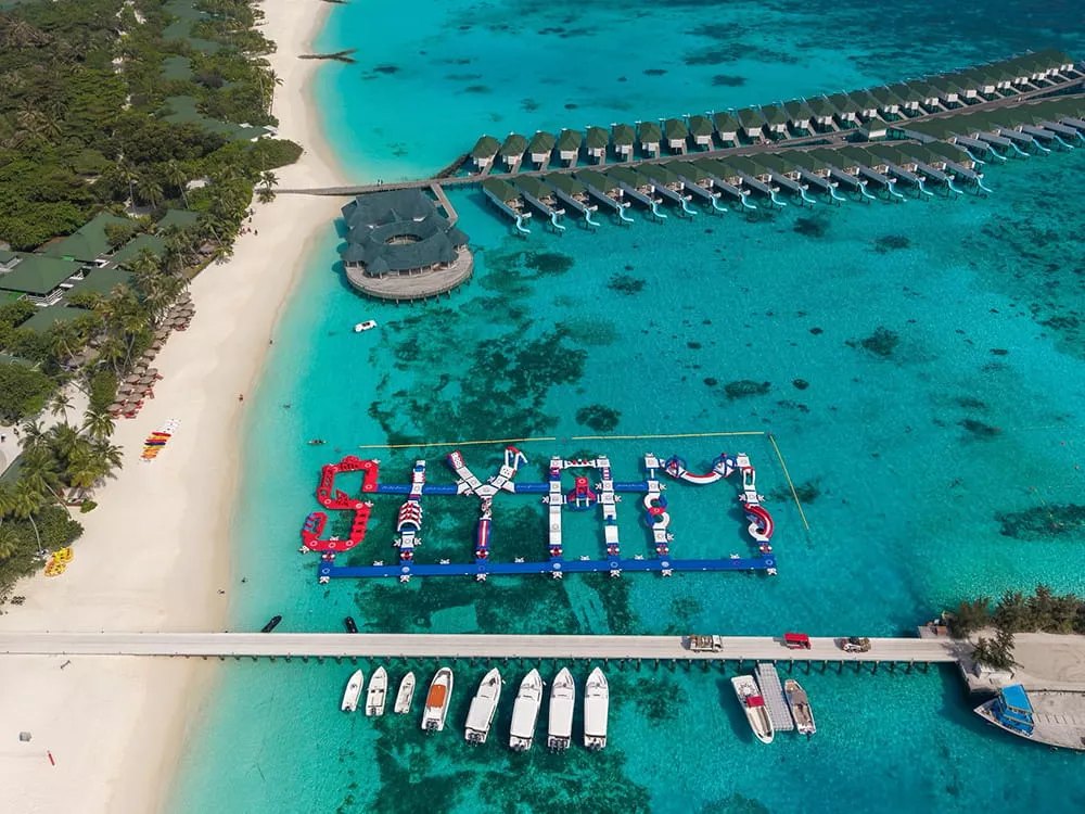 water-sports-inflatable-park-beside-resort-beach-and-overwater-villas